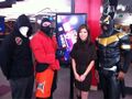 Members of the RCSM, from left to right: Buster Doe, Red Dragon and Phoenix Jones.
