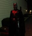 Petoskey Batman's Batman Beyond-inspired costume in mid-2011