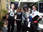 Master Legend, Crimson Fist, Symbiote, and Amazonia team up in Orlando, August 2008